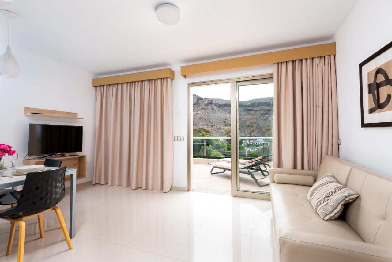 Apartamentos Las Palmeras Puerto De Mogan Ngoại thất bức ảnh