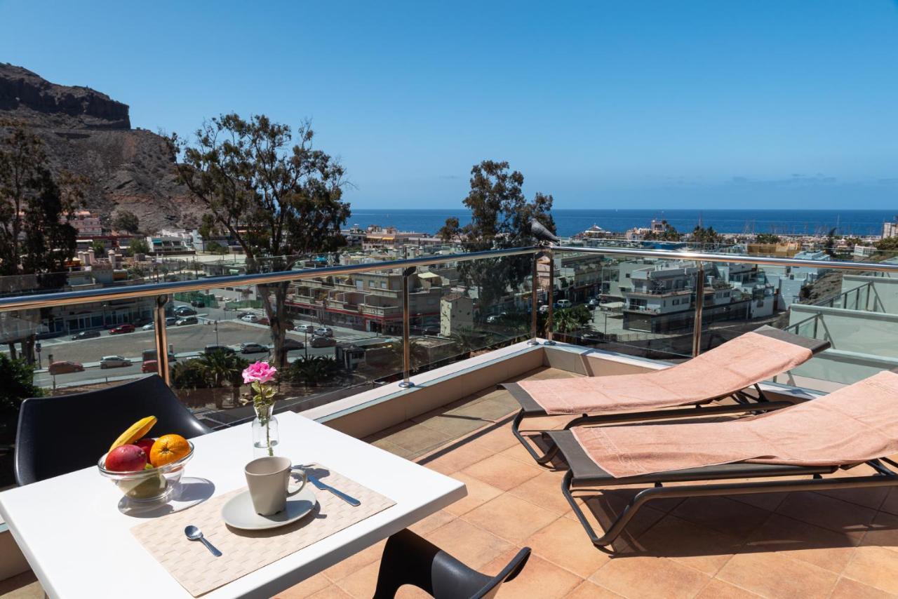 Apartamentos Las Palmeras Puerto De Mogan Ngoại thất bức ảnh