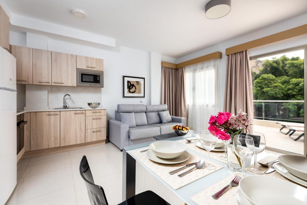 Apartamentos Las Palmeras Puerto De Mogan Ngoại thất bức ảnh