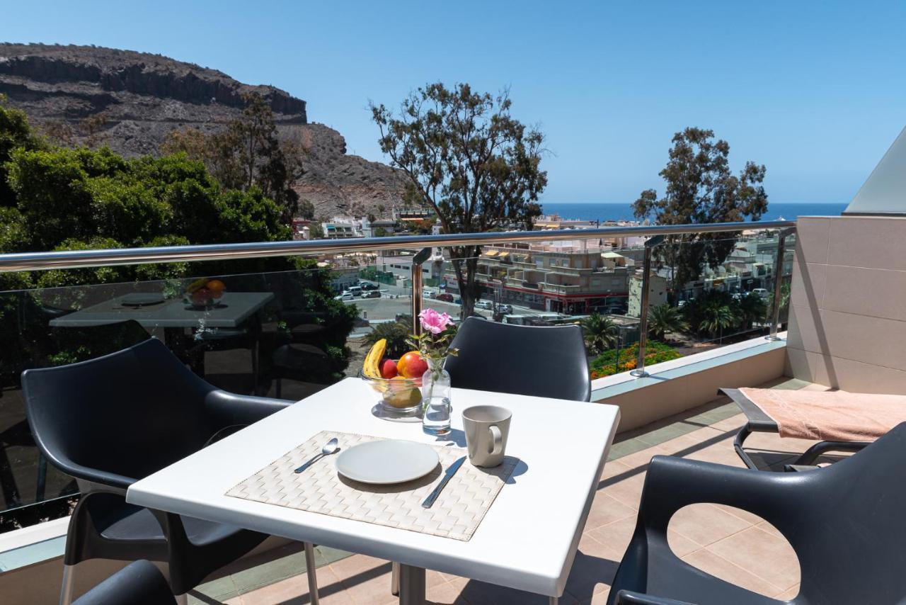 Apartamentos Las Palmeras Puerto De Mogan Ngoại thất bức ảnh