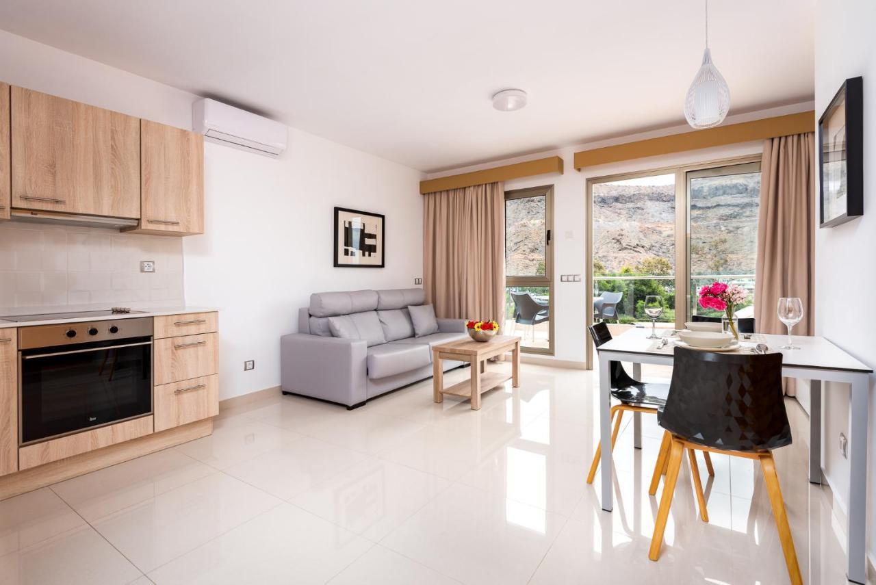 Apartamentos Las Palmeras Puerto De Mogan Ngoại thất bức ảnh