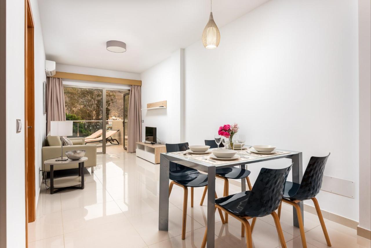 Apartamentos Las Palmeras Puerto De Mogan Ngoại thất bức ảnh