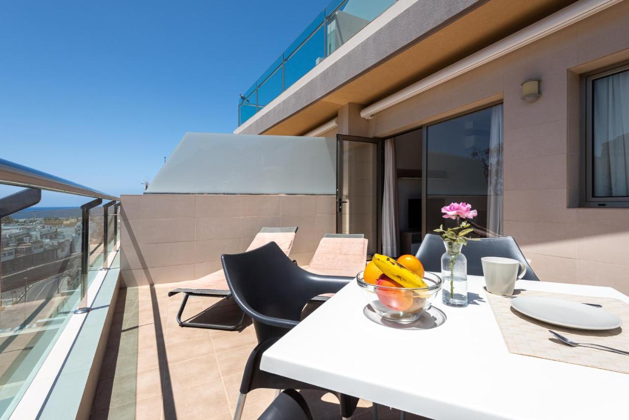 Apartamentos Las Palmeras Puerto De Mogan Ngoại thất bức ảnh