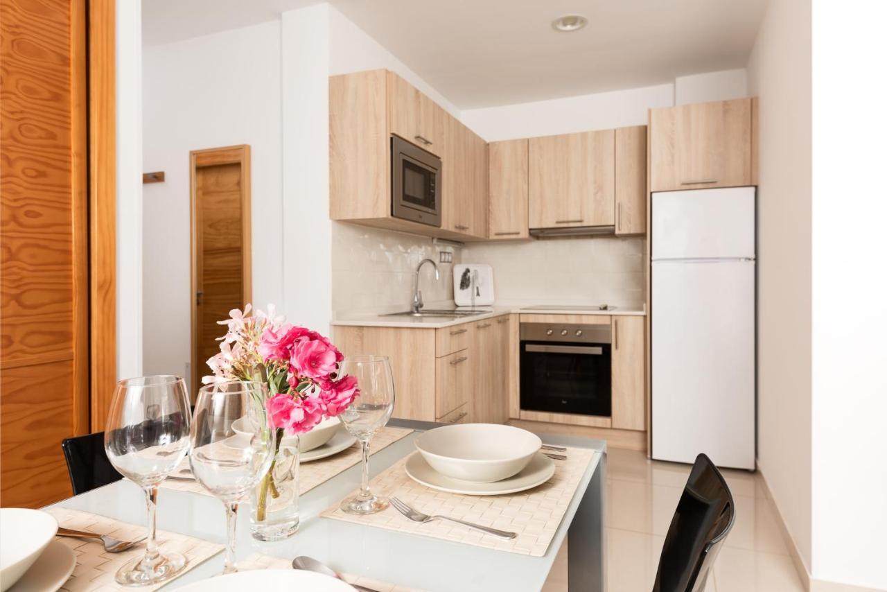 Apartamentos Las Palmeras Puerto De Mogan Ngoại thất bức ảnh