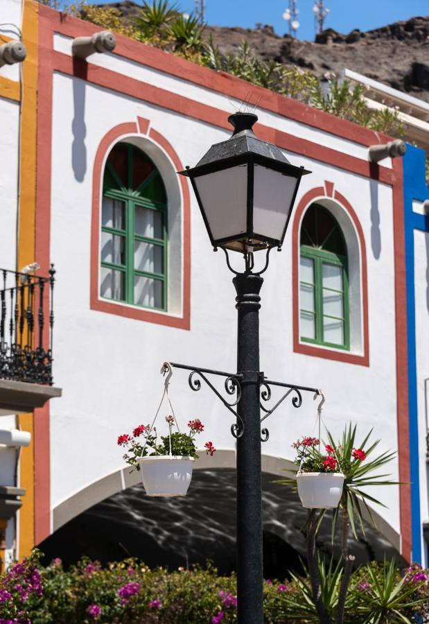 Apartamentos Las Palmeras Puerto De Mogan Ngoại thất bức ảnh