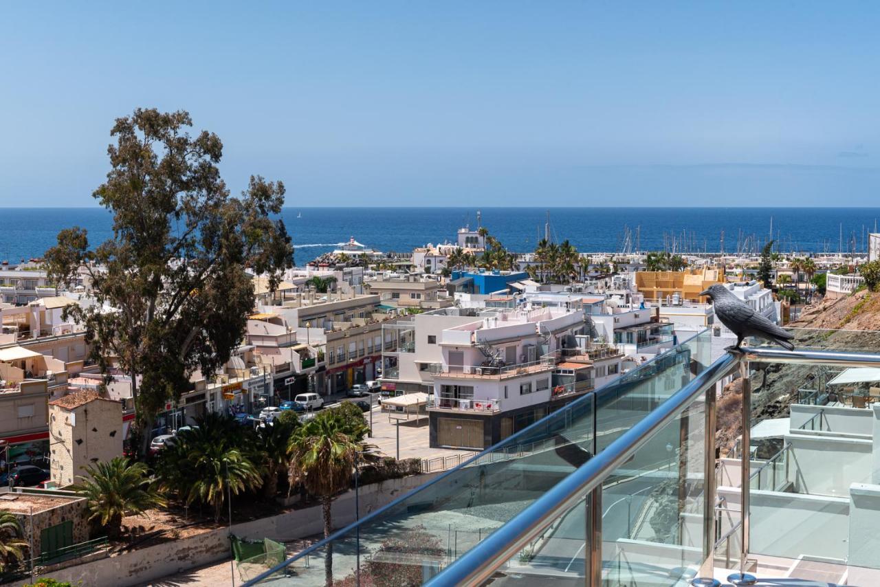 Apartamentos Las Palmeras Puerto De Mogan Ngoại thất bức ảnh