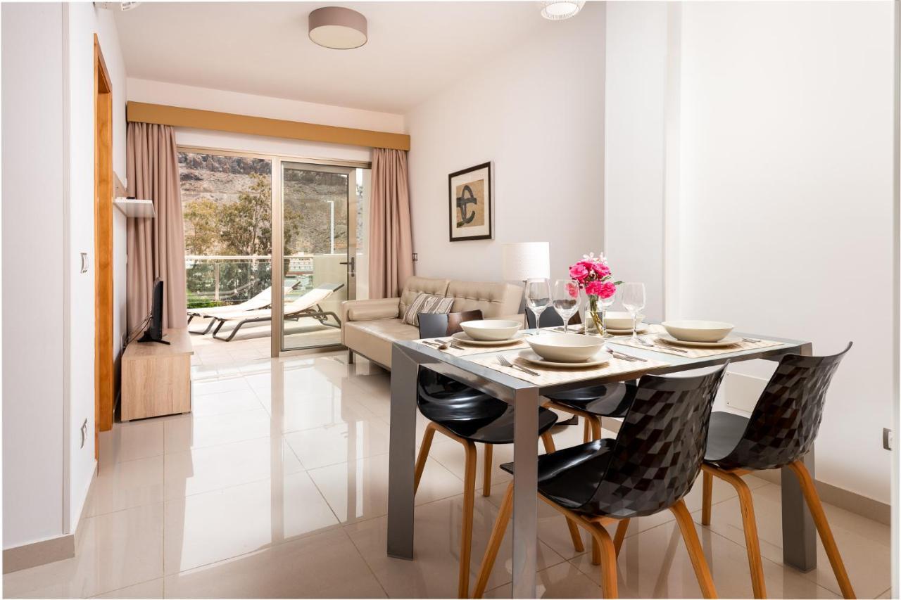 Apartamentos Las Palmeras Puerto De Mogan Ngoại thất bức ảnh
