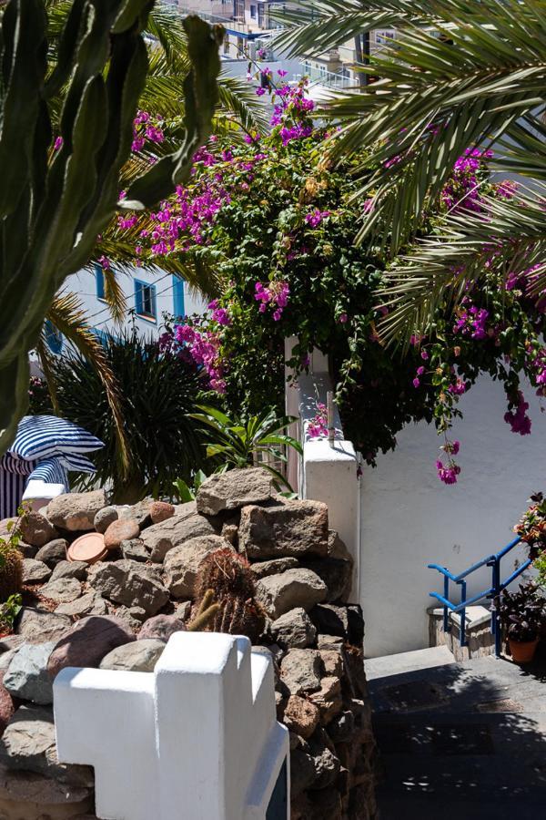 Apartamentos Las Palmeras Puerto De Mogan Ngoại thất bức ảnh